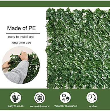 Artificial Ivy Privacy Fence Screen 15x2m