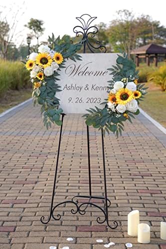 Ponatia Artificial Wedding Arch Flowers Pack of 2