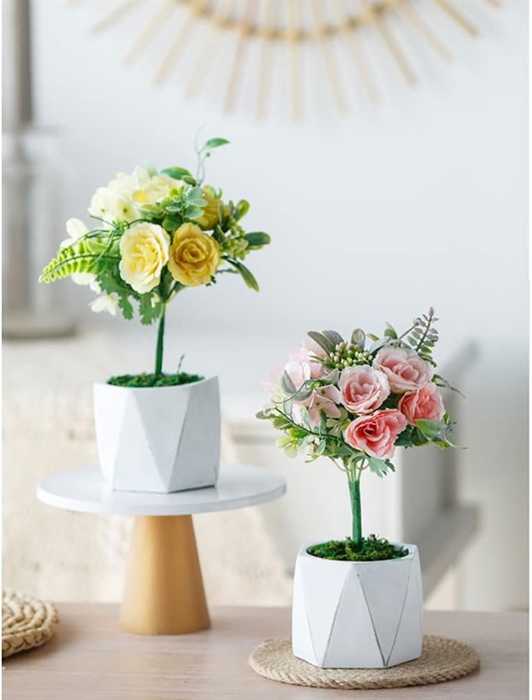 Artificial Flower Mini Bouquet Home Decor Set