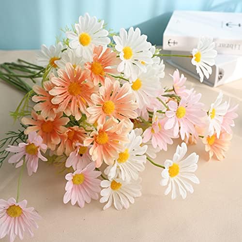 Faux Flower Artificial Flowers 10 Pcs Chamomiles