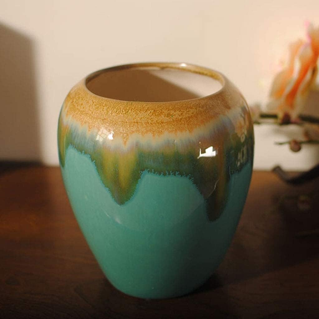 Luxurious Artificial Flowers in Ceramic Vase