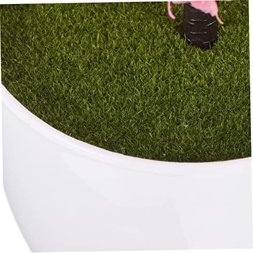 2Pcs Artificial Topiary Ball Trees for Home Decor
