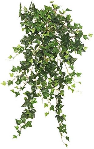 Vickerman 26 Inch Green Mini Ivy Hanging Bush