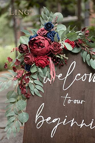 Lings Moment Artificial Welcome Sign Decor