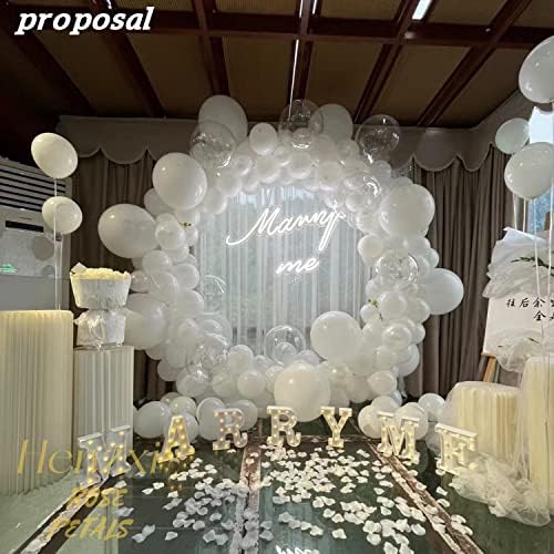 Henzxi 1000 Pcs Artificial Rose Petals Ivory