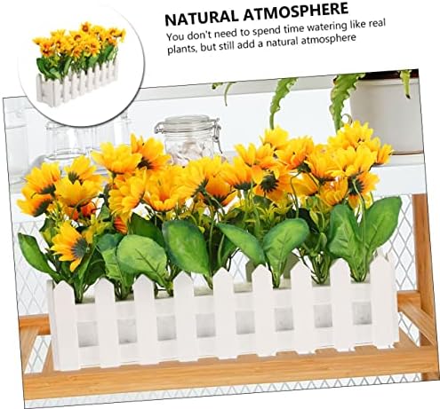 White Artificial Sunflower Flower Arrangement