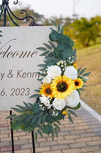 Ponatia Artificial Wedding Arch Flowers Pack of 2