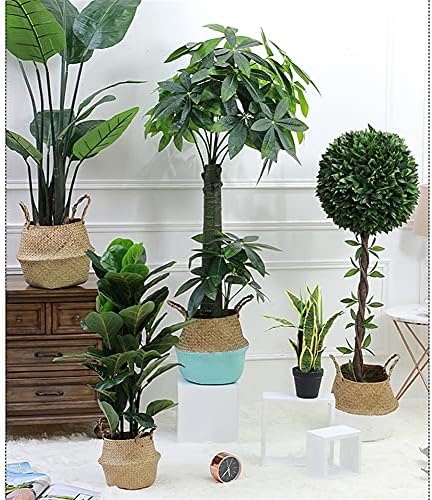 291 Inch Artificial Boxwood Topiary Tree in Black Plastic Pot