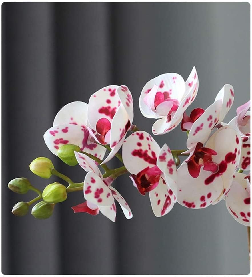 Lifelike Artificial Phalaenopsis Orchid Arrangement in Pot
