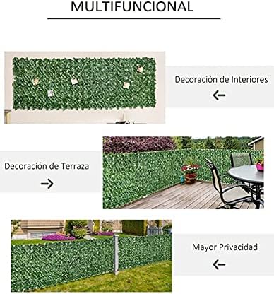 Artificial Ivy Privacy Fence Screen for Home Decor