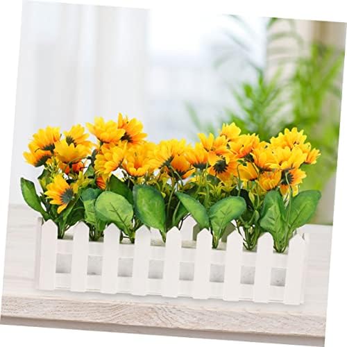White Artificial Sunflower Flower Arrangement