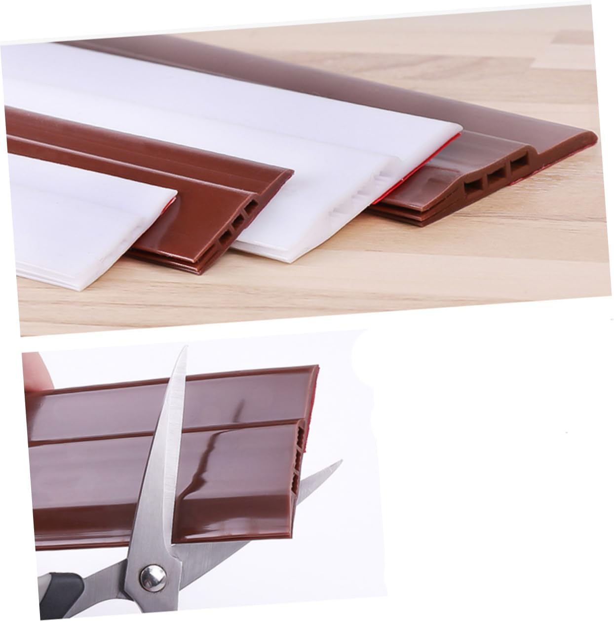 Silicone Door Bottom Seal Strip for Soundproofing and Draft Stopping