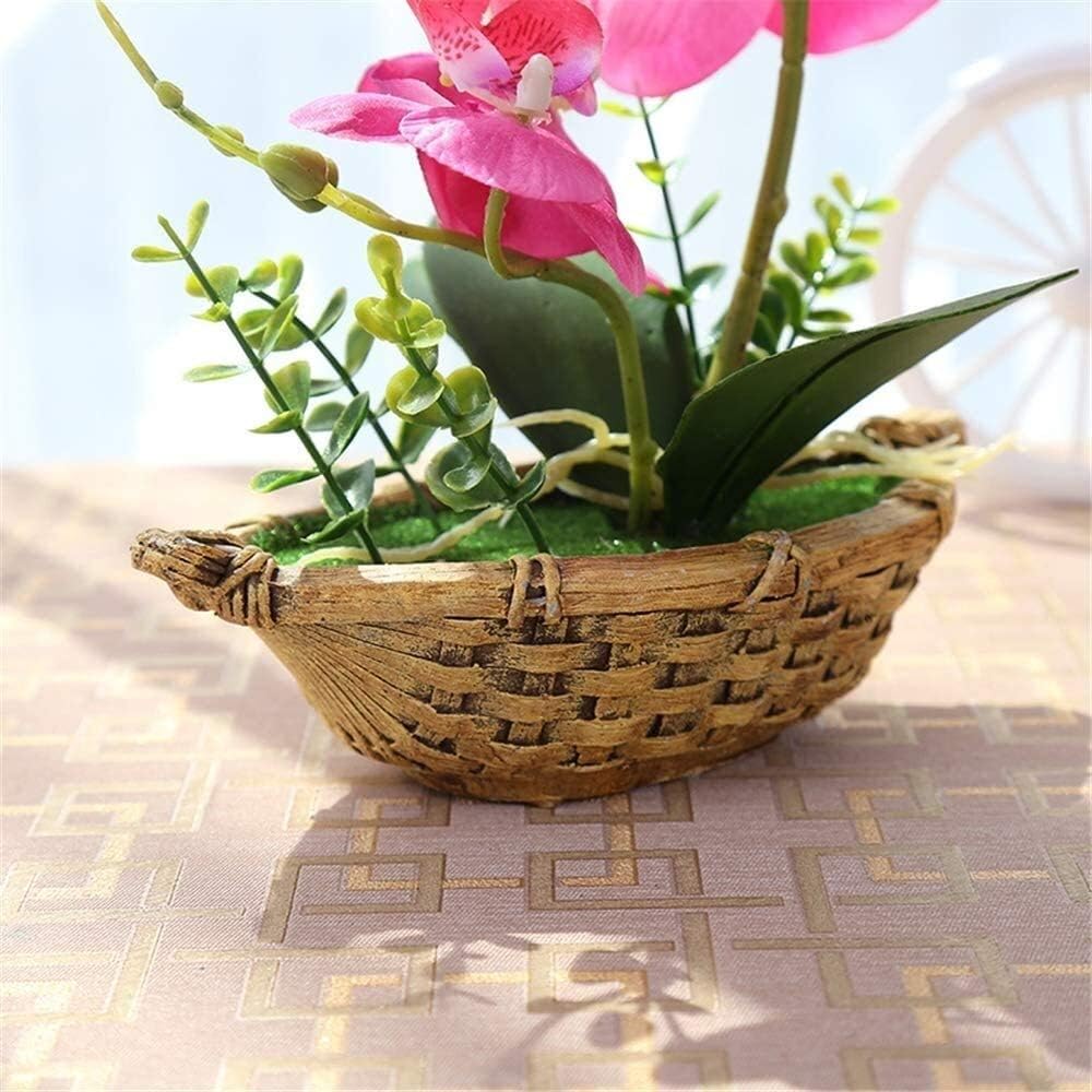 Artificial Flowers Flocked Bundle for Home Wedding Decor