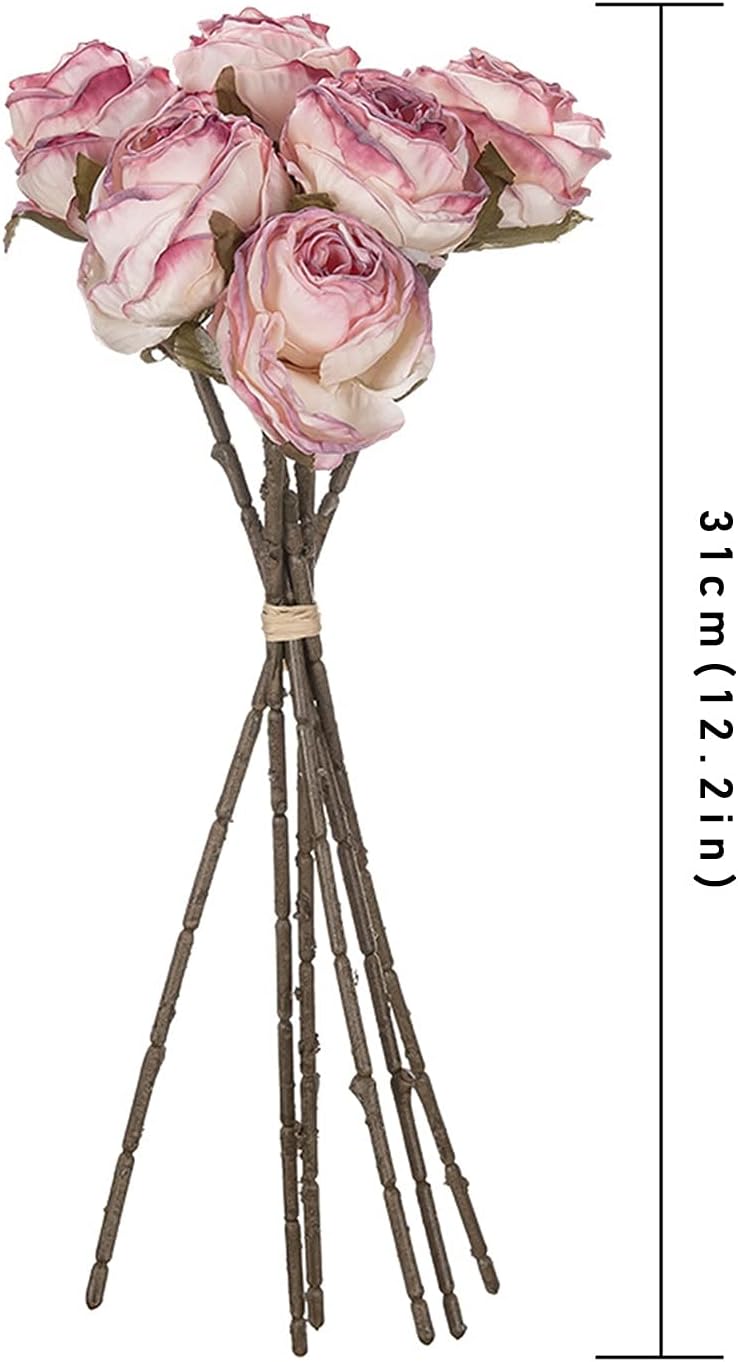 Elegant Artificial Roses for Wedding Bouquets and Home Decor