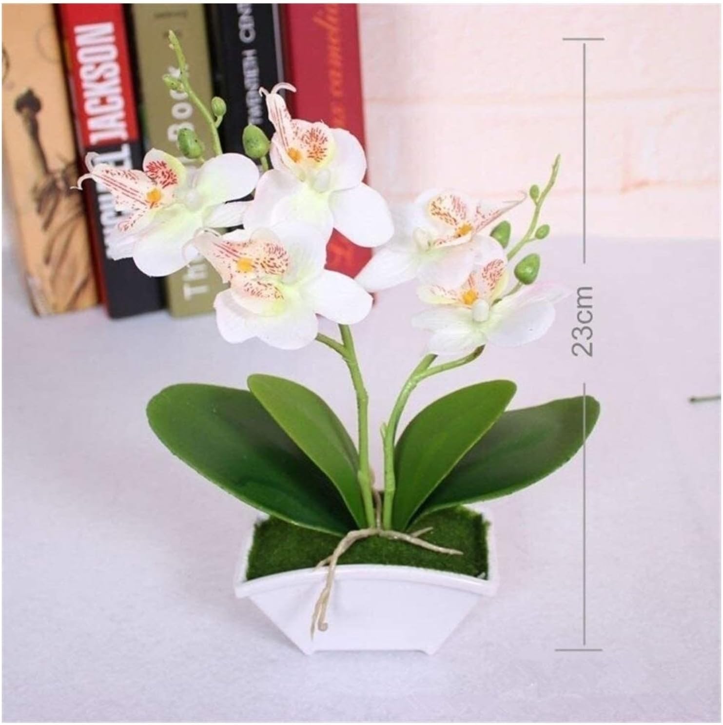 Artificial Butterfly Orchid Set Realistic Flower Decor