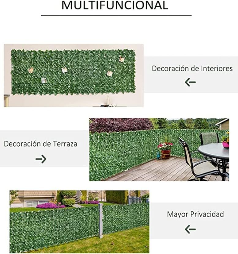 Artificial Ivy Privacy Fence Screen for Home Decor