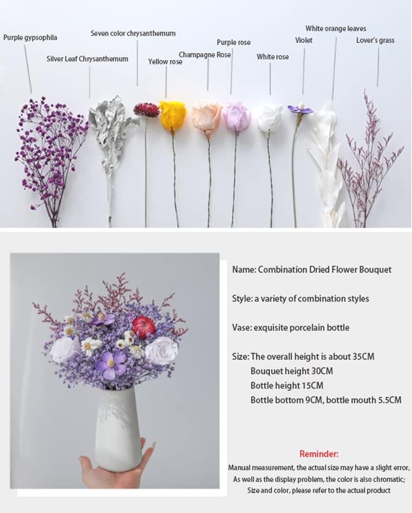 Artificial Flowers in Vase with Vases Bouquets