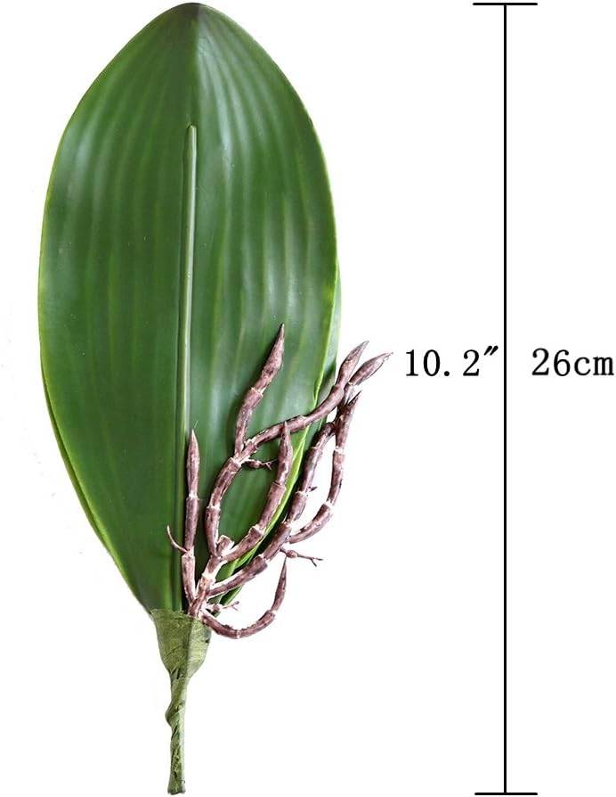 Htmeing 38 Inch Artificial Orchid Branches Real Touch Pack of 2