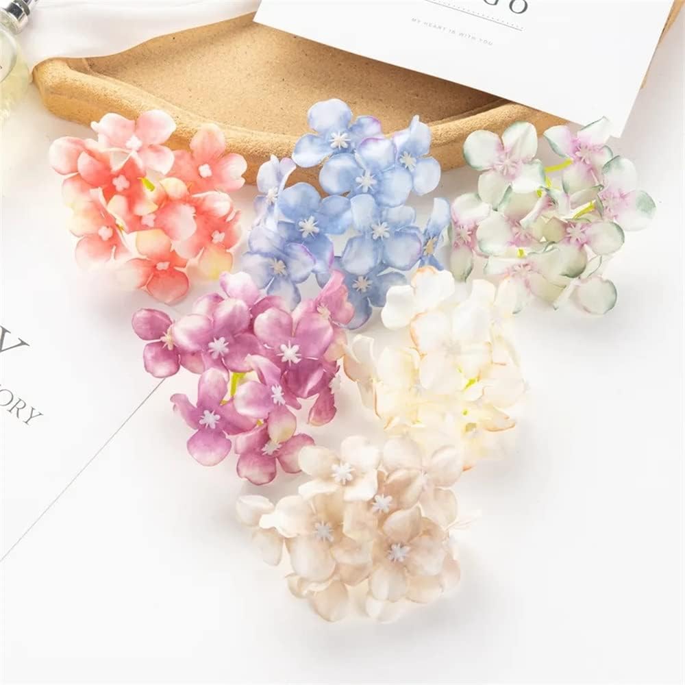 Wedding Garden Decor Artificial Silk Hydrangea 30 Pcs