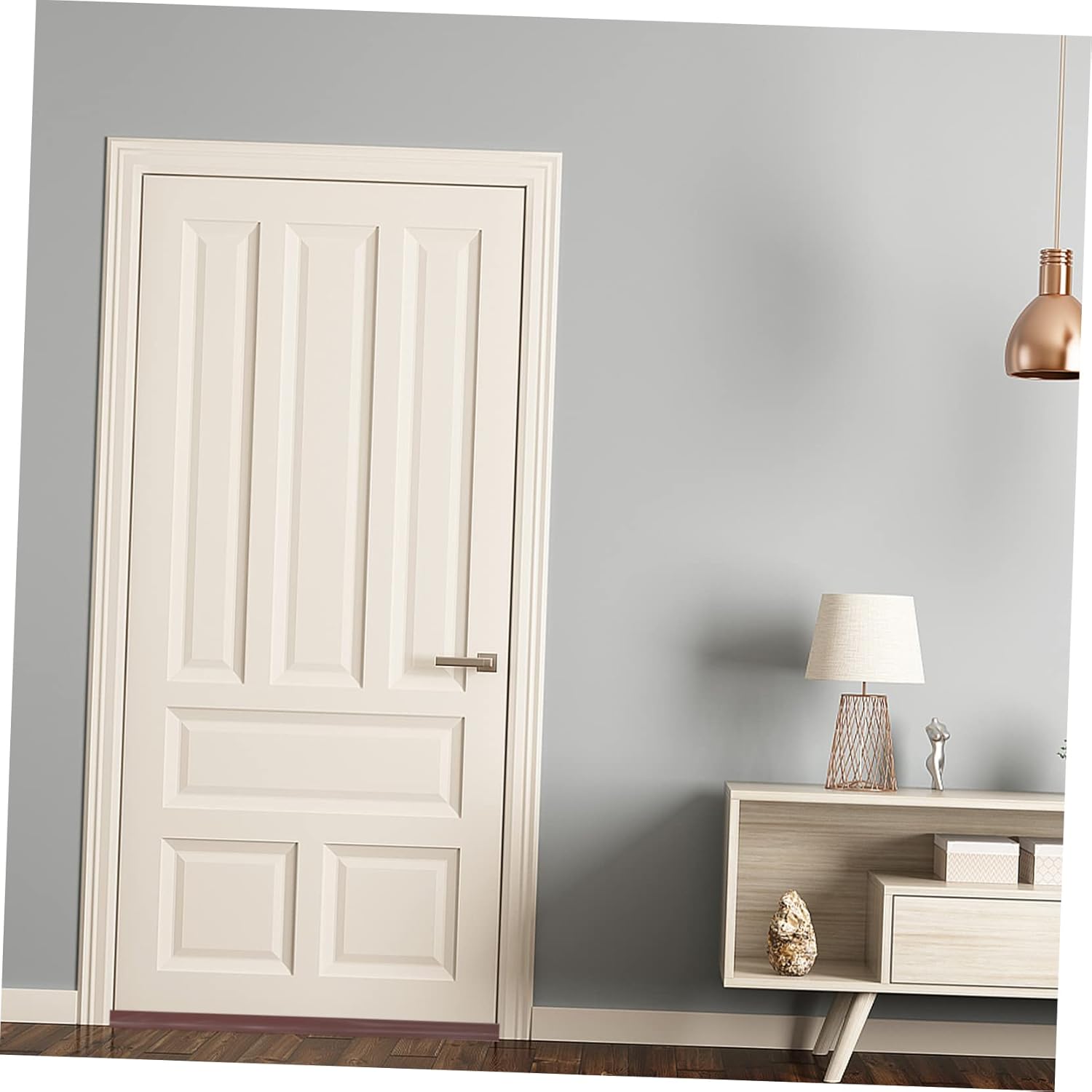Door Draft Stopper 378 Inch Windproof Seal Strip for Bedroom