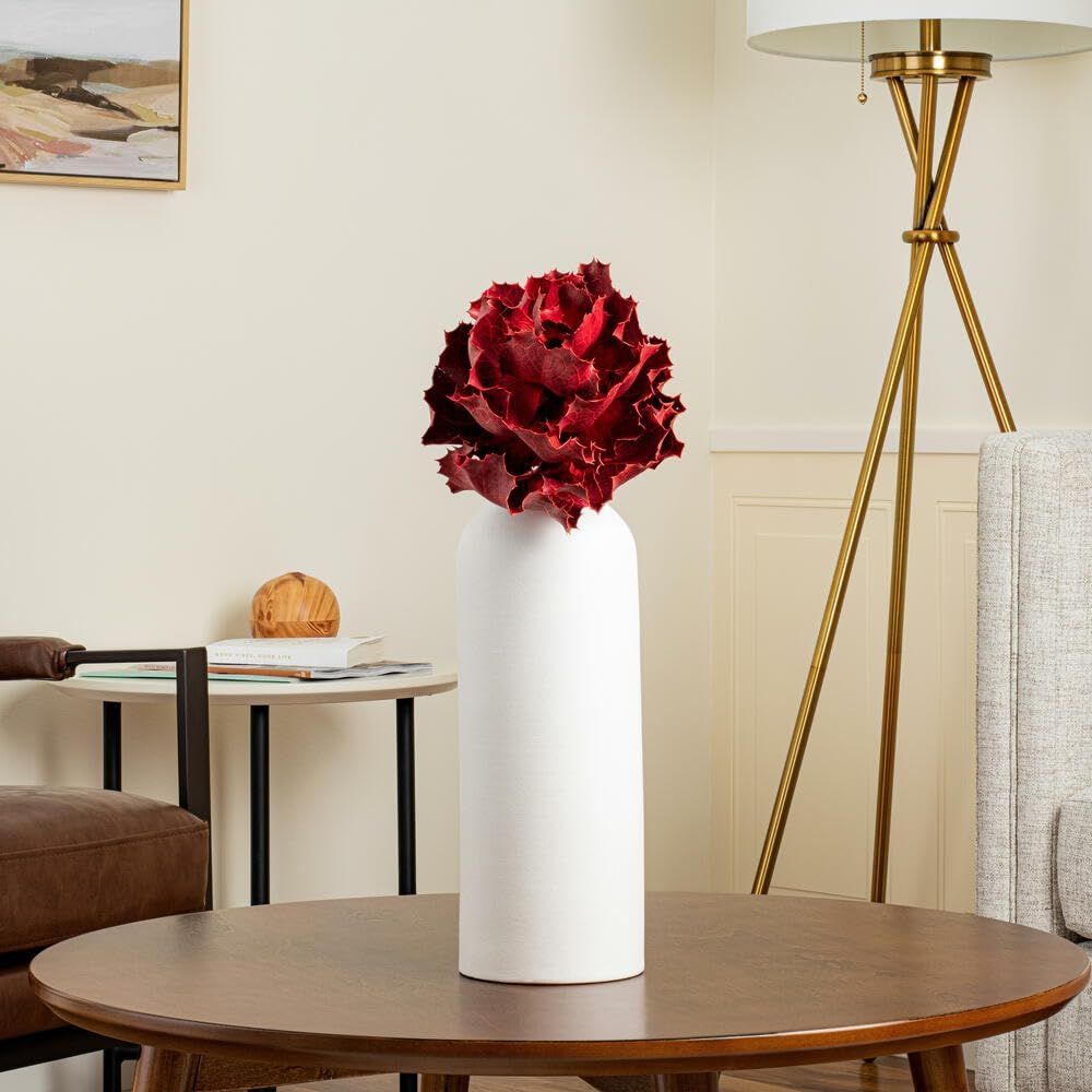 Vickerman 8 Inch Dried Red Queen Flower