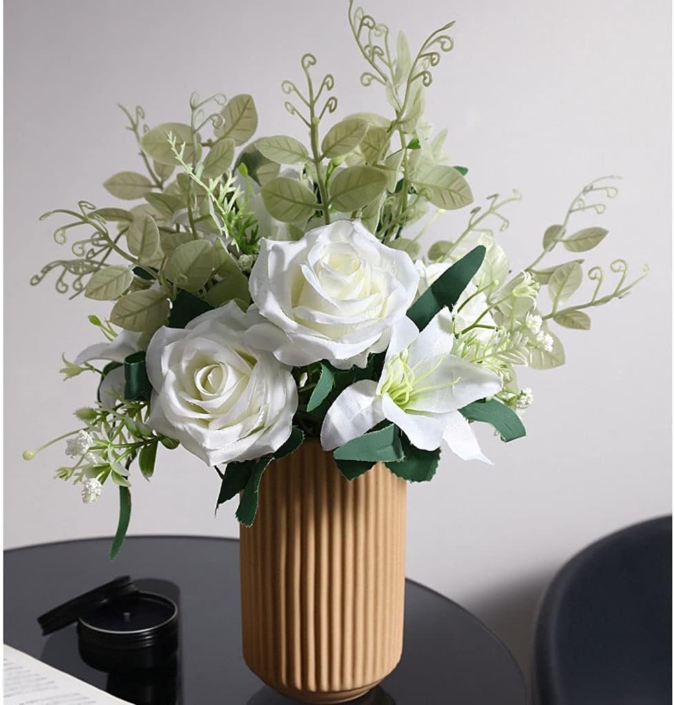 Artificial Flowers Bouquets for Weddings and Home Decor