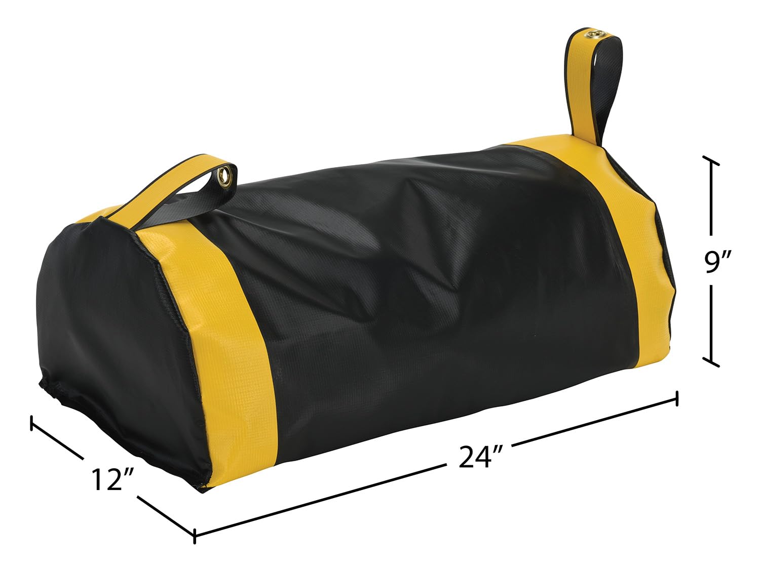 Vestil Draft Blocker Vinyl Seal 24 in Black
