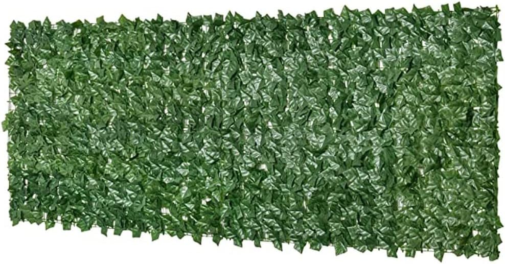 Artificial Ivy Privacy Fence Screen Greenery Wall 1x2m 1