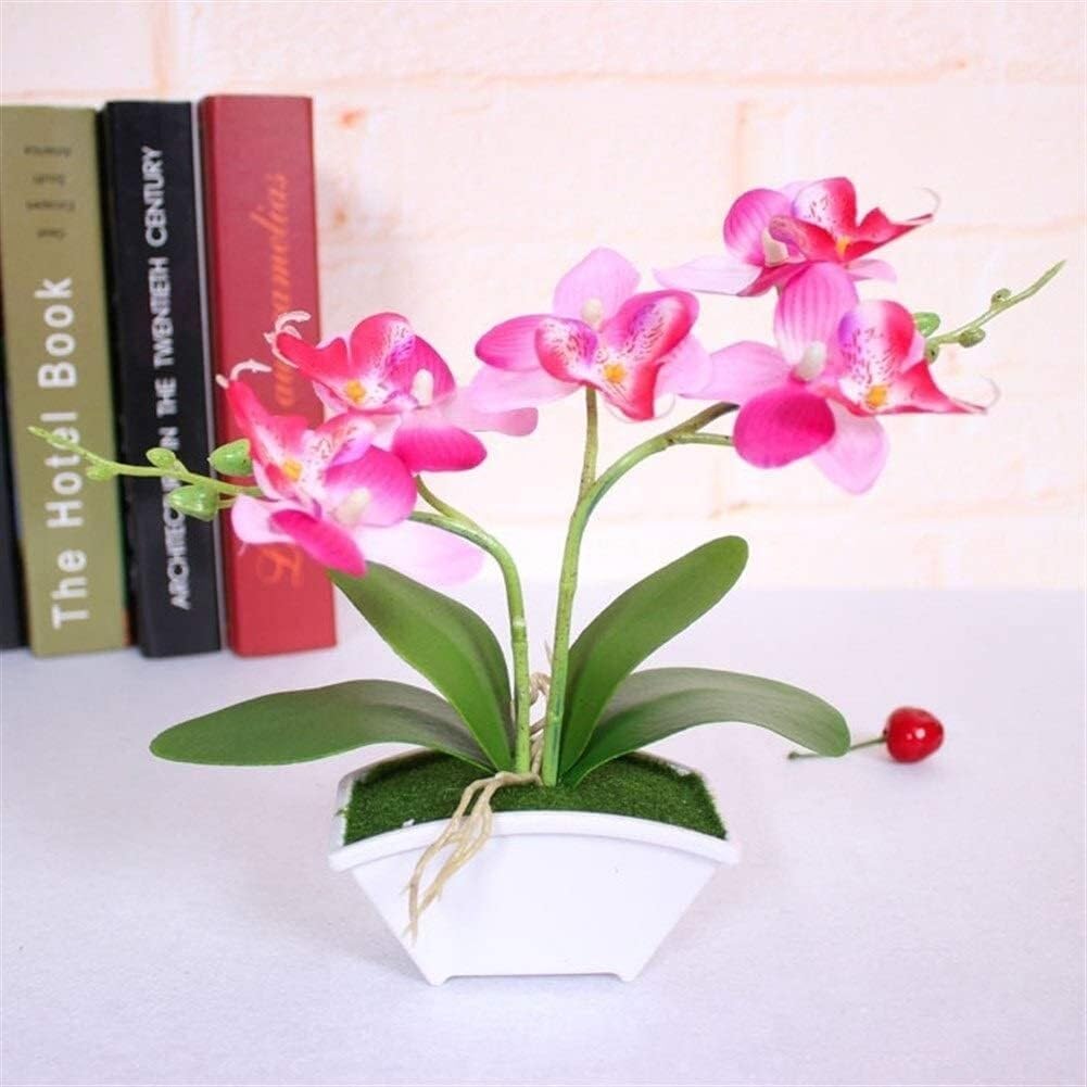 Artificial Butterfly Orchid Set Realistic Flower Decor