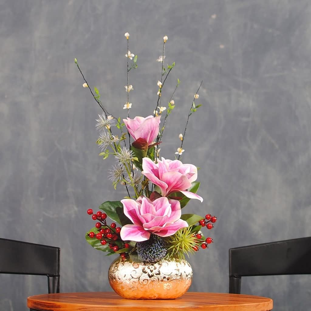 Artificial Orchid Flowers Set for Living Room Decor