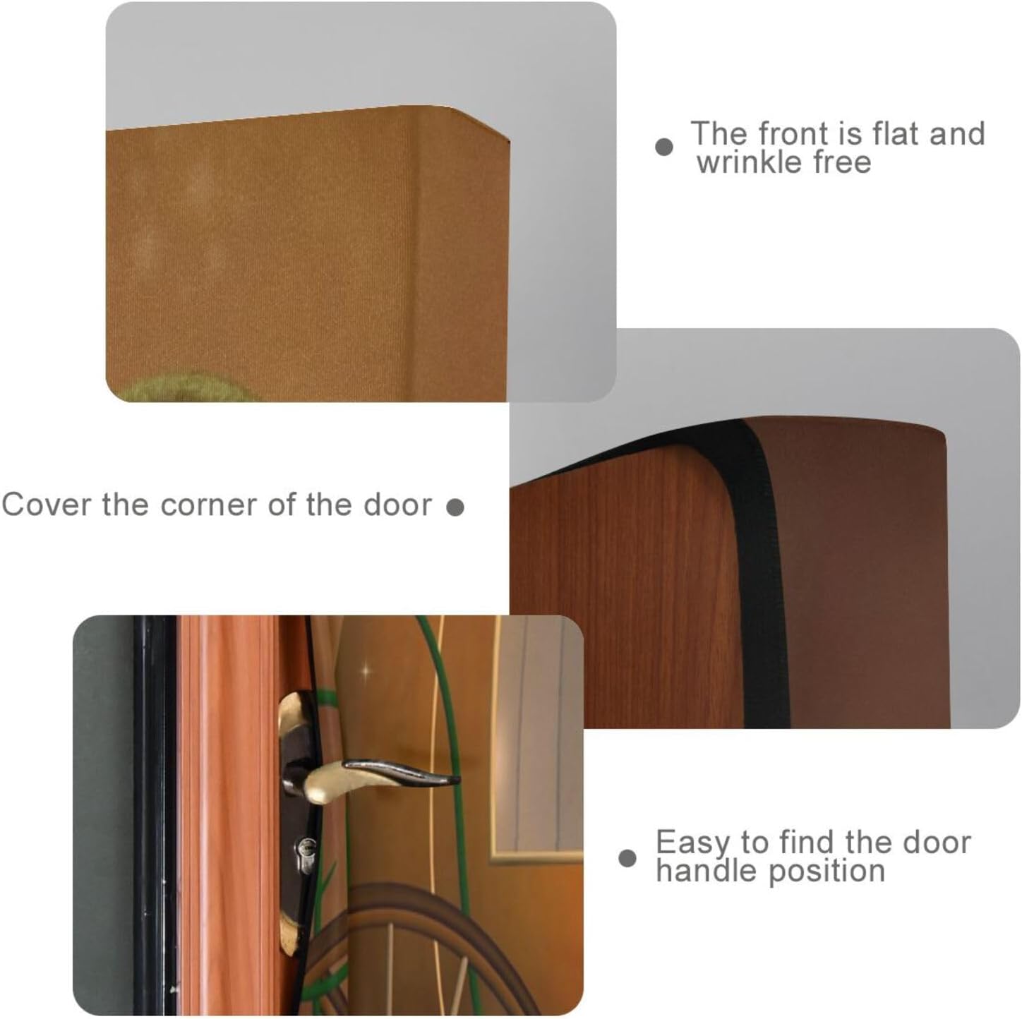 Susiyo Halloween Pumpkin Carriage Door Cover 32x79 in
