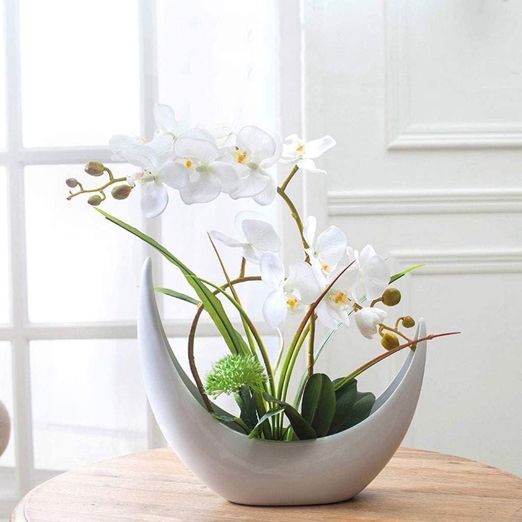 Artificial Phalaenopsis Faux Orchids Realistic Decor