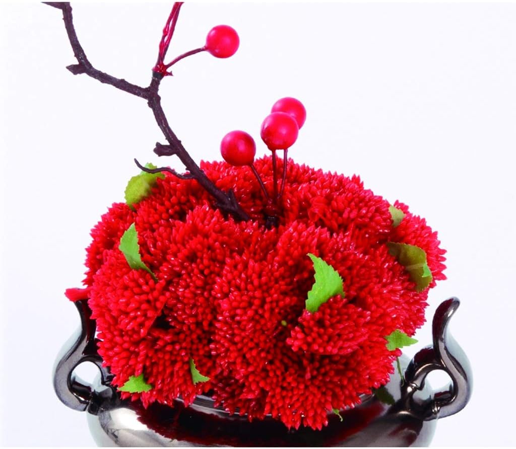 Artificial Flower Bonsai Set for Office and Home