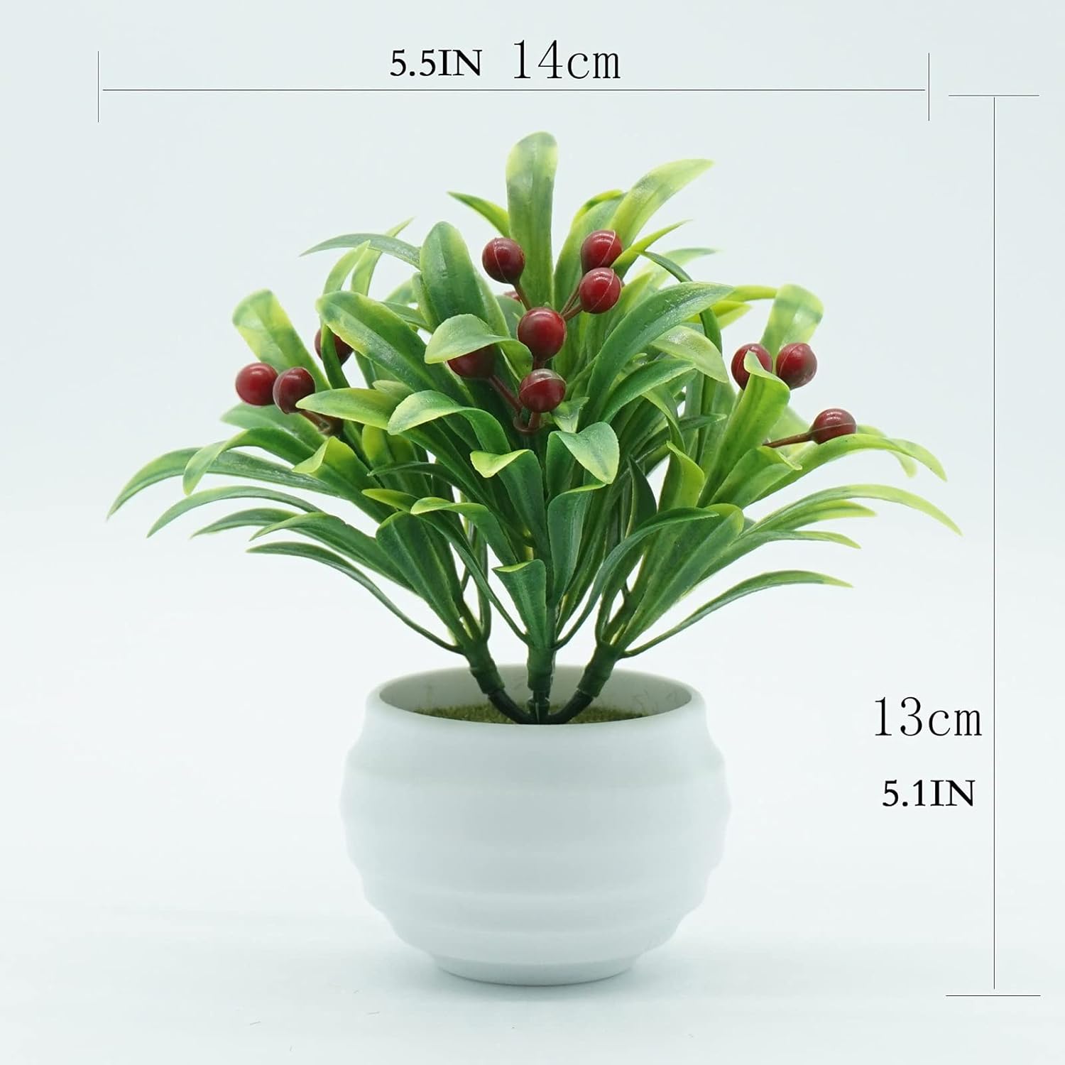 Miniature Artificial Plants for Home Decor