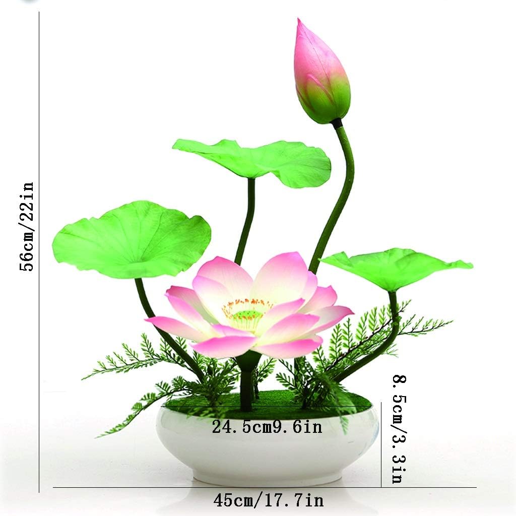 Artificial Lotus Bonsai Flower for Home and Office Decor