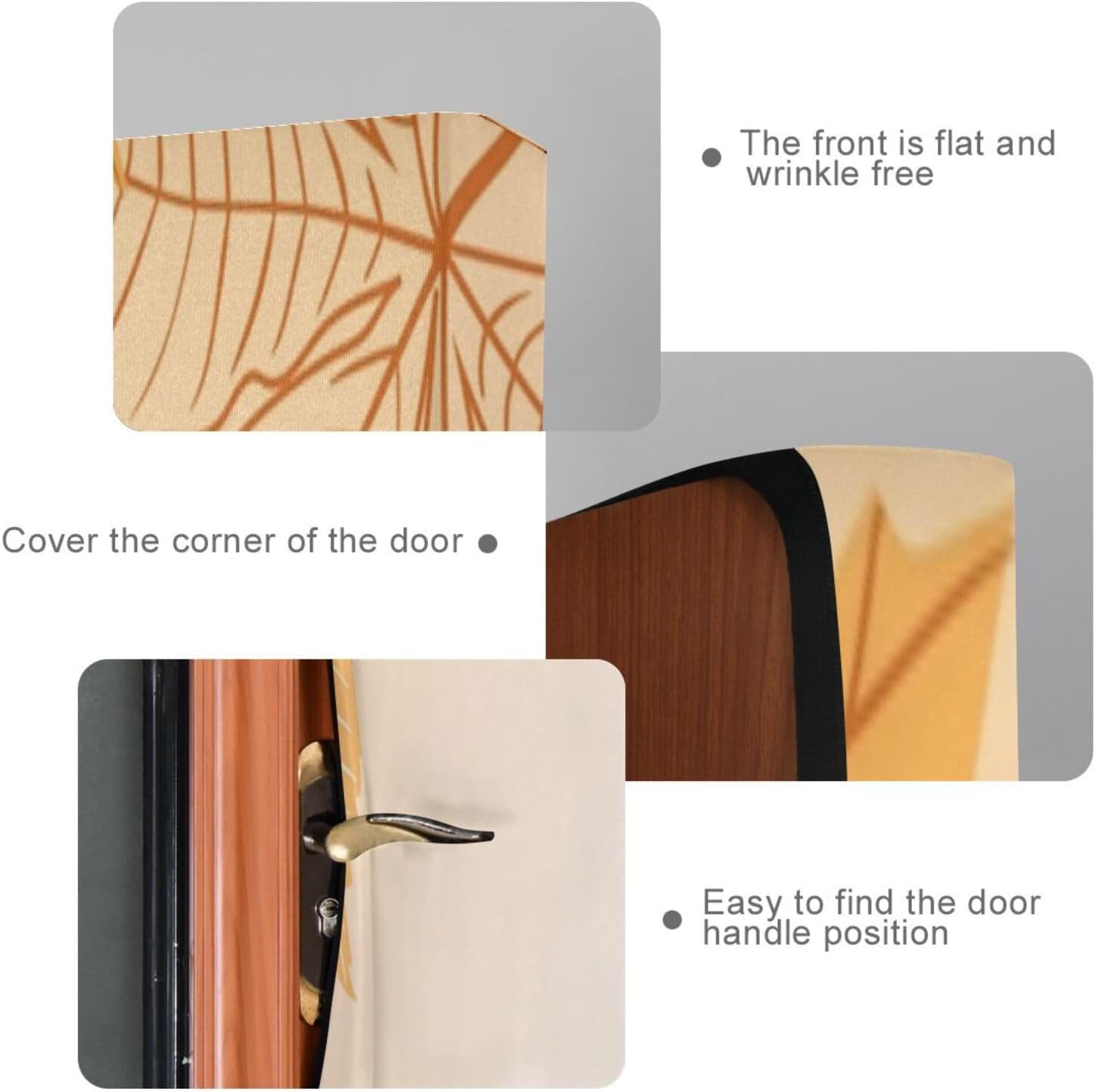Susiyo Autumn Halloween Door Cover Decor 32x79