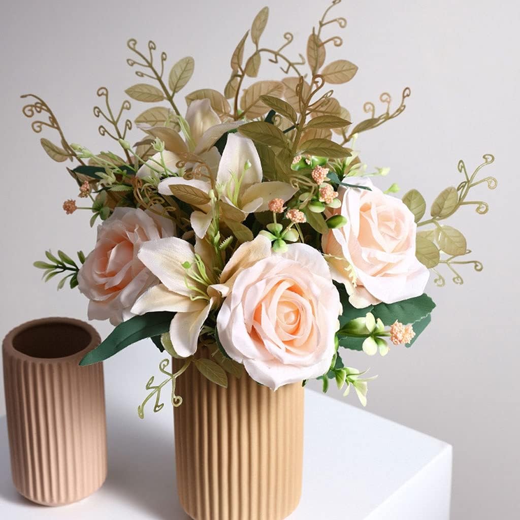 Artificial Flowers Bouquets for Weddings and Home Decor