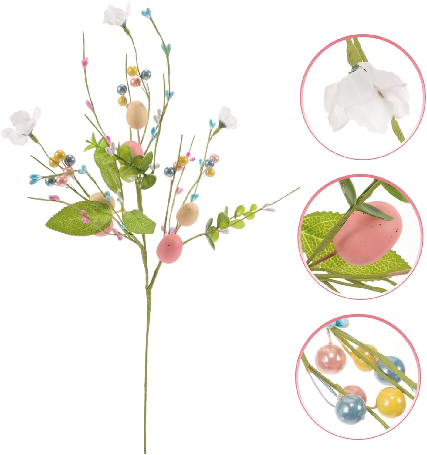 Easter Egg Decoration Artificial Flower Branches