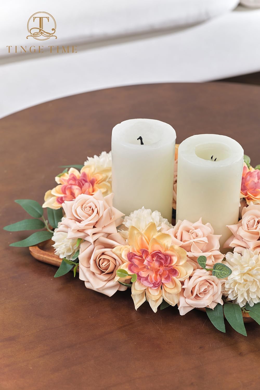 TINGE TIME Artificial Flowers Combo Box Set
