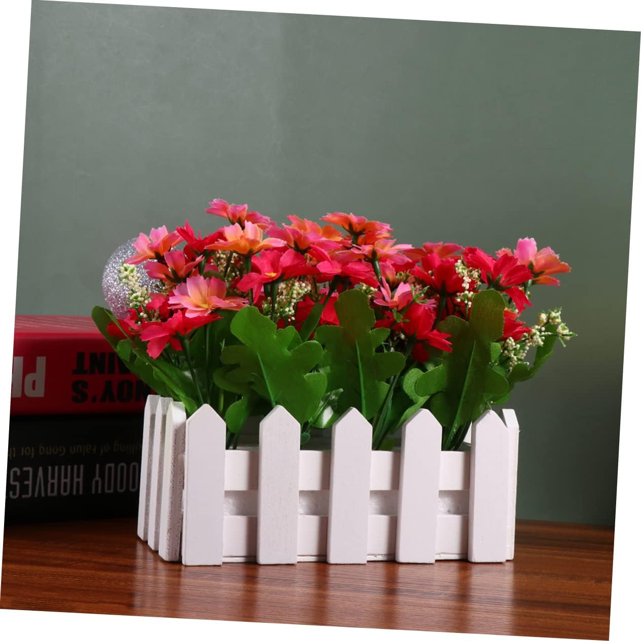 Lifelike Artificial Daisy Flower Vase for Home Decor