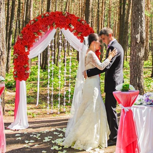 Wedding Arch Artificial Flowers Panels 10Pack