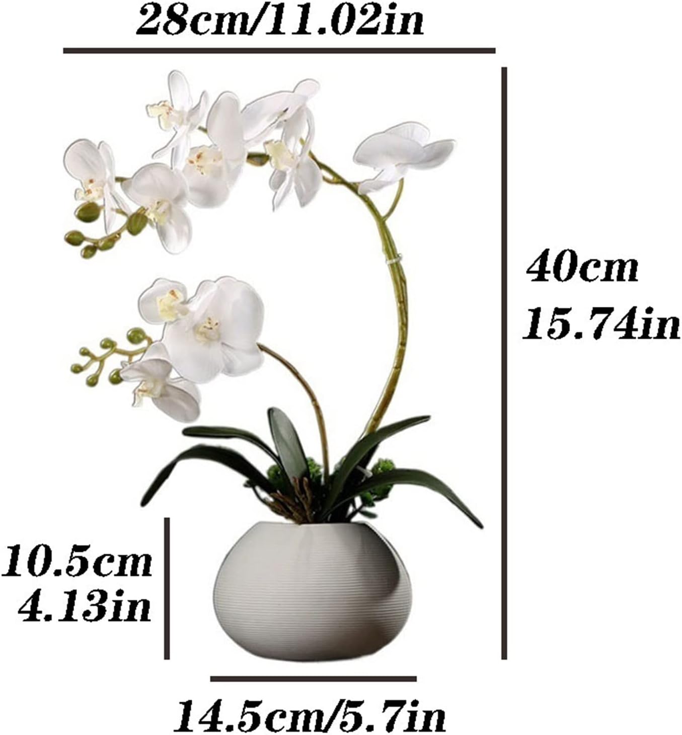 Artificial Phalaenopsis Flower for Home Decoration