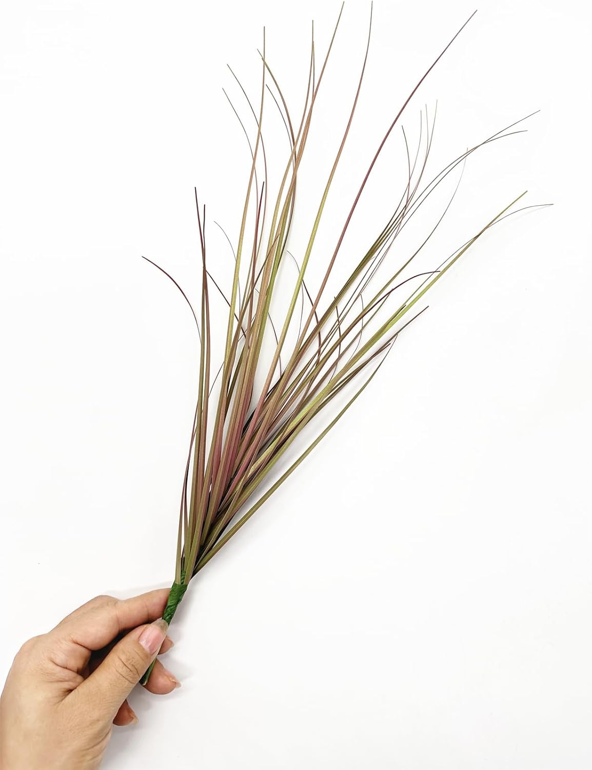 CATTREE Artificial Wheat Grass Plants 16 Pack Purple
