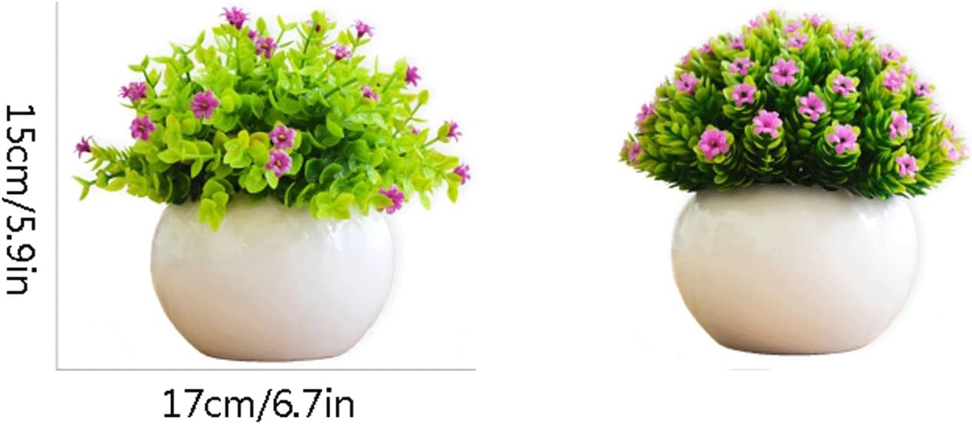 Artificial Flower Plant Potted Table Decoration for Home