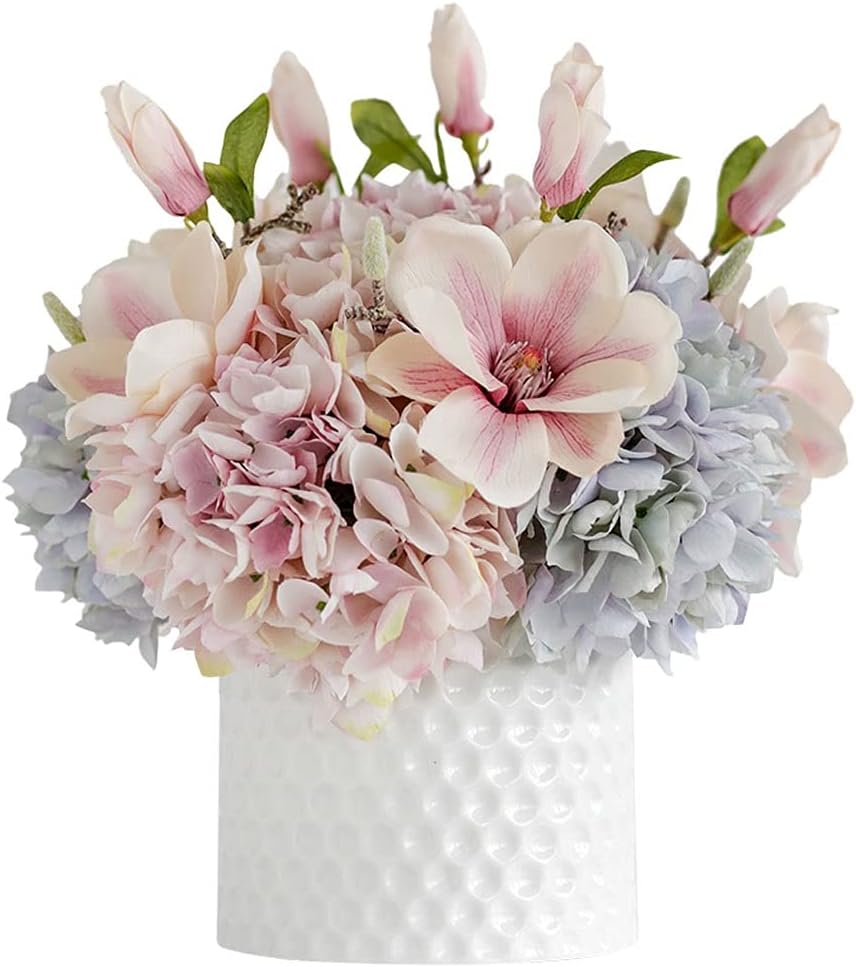 LMJYU Artificial Flowers Big Hydrangea Decorations