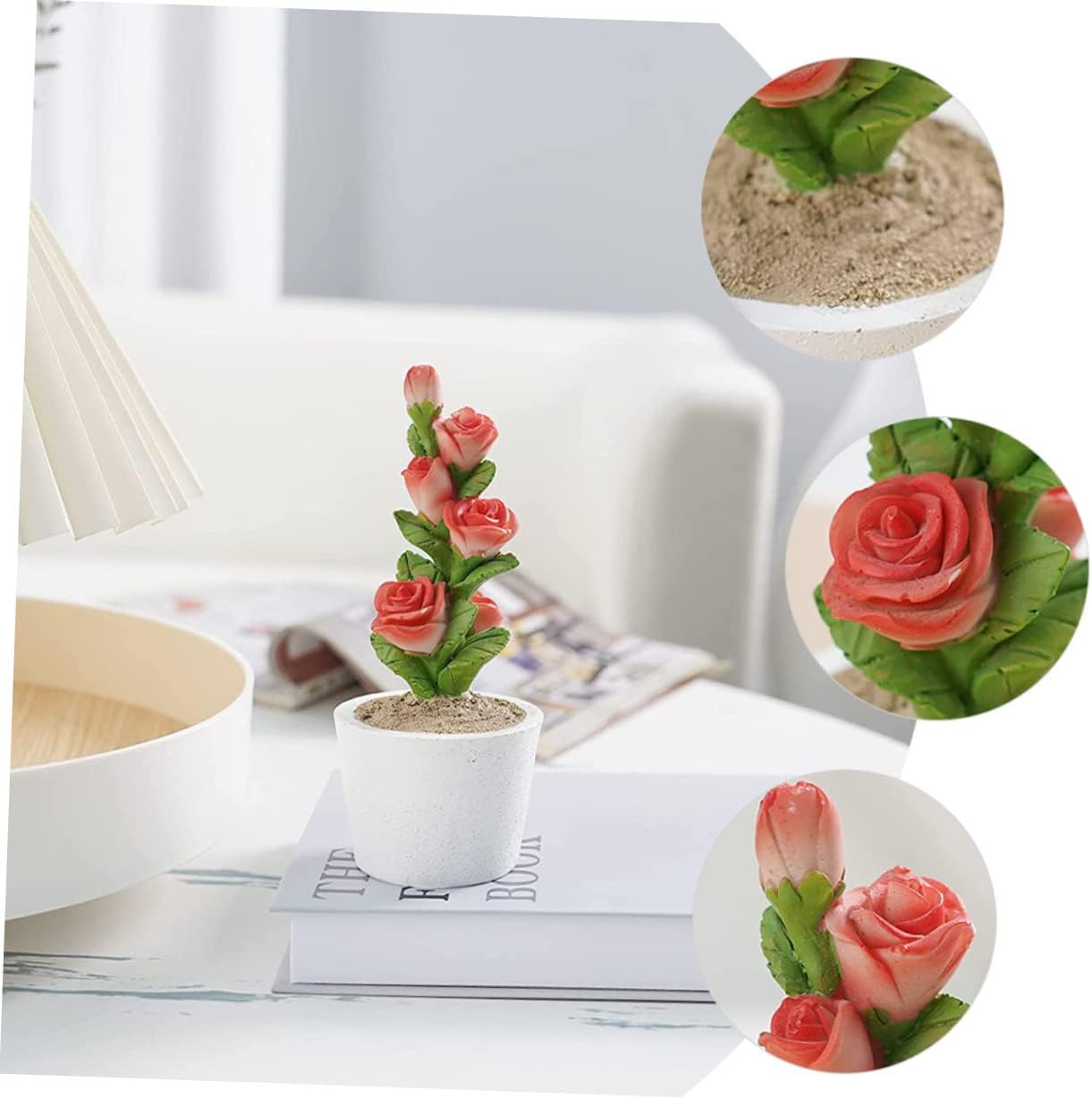 Realistic Artificial Succulent Plant for Home Decor