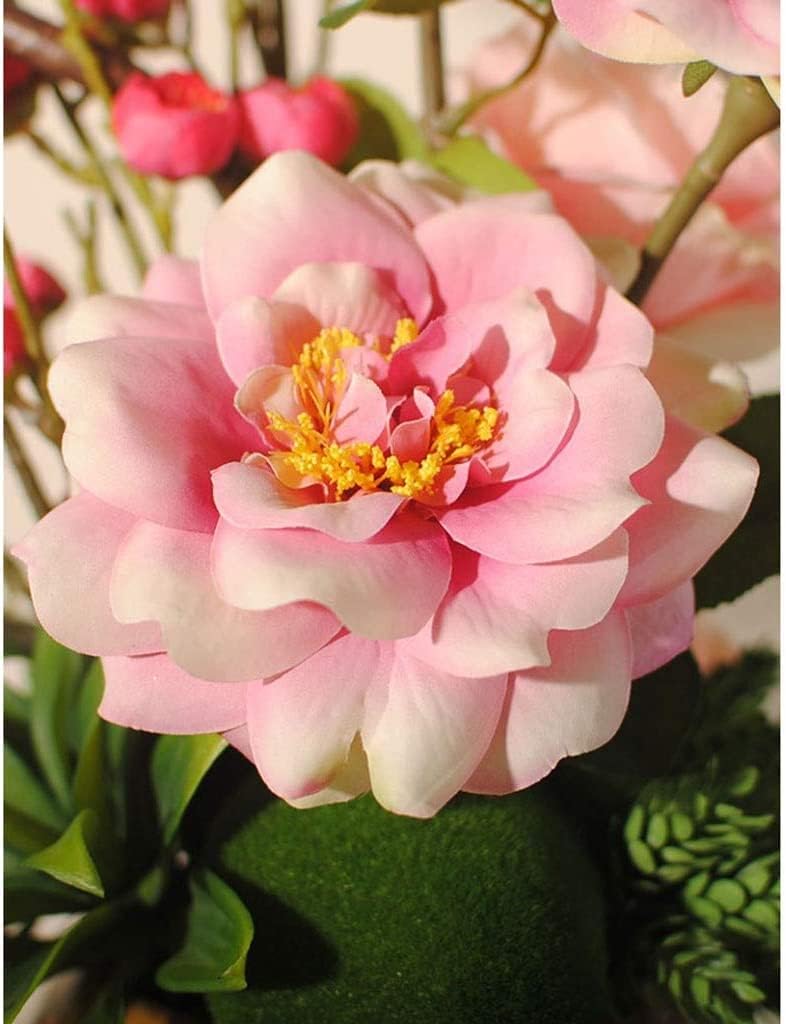 Luxurious Artificial Flowers in Ceramic Vase