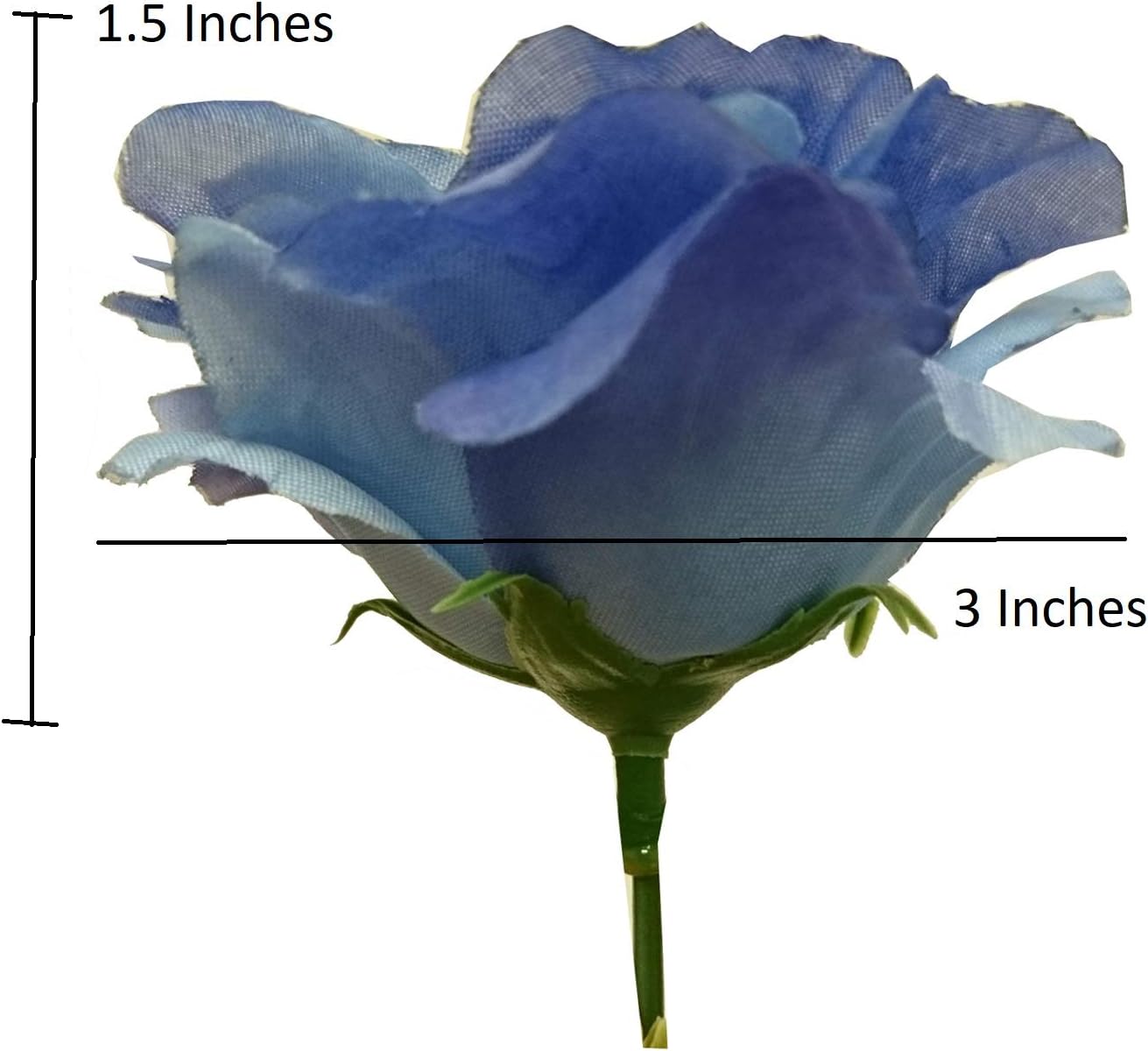 Admired By Nature 18 Stem Artificial Roses Bush Spring Decor