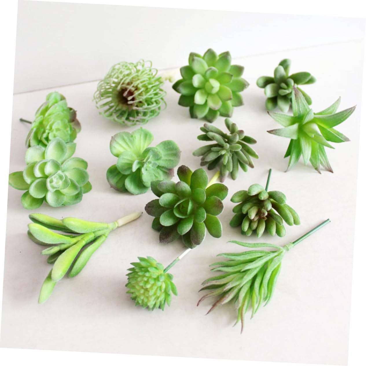 5pcs Desk Fake Succulent Office Decor