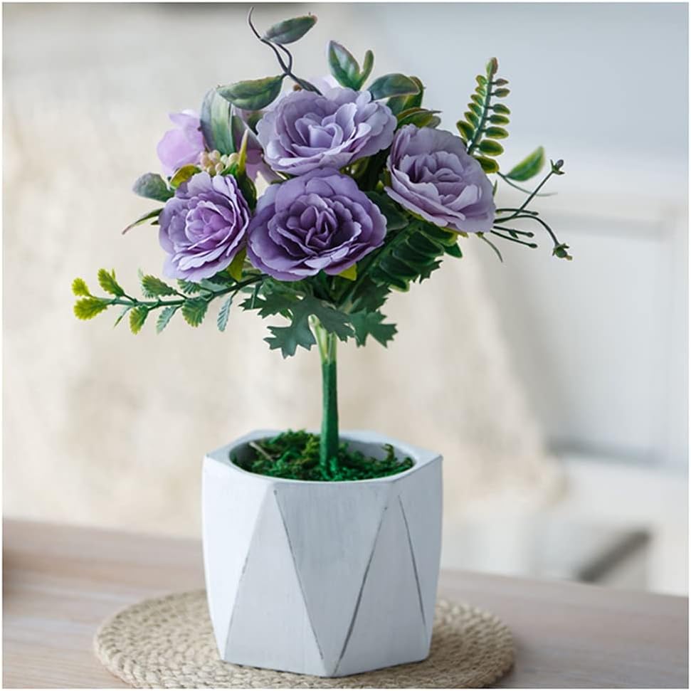 Artificial Flowers Mini Bouquet for Home Office Decorations